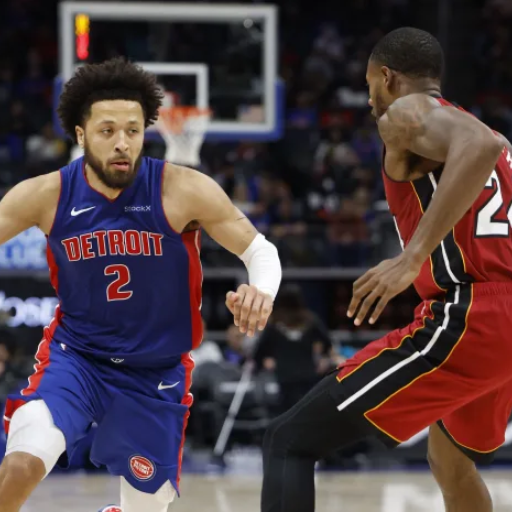 How do the Miami Heat and Detroit Pistons match up head-to-head